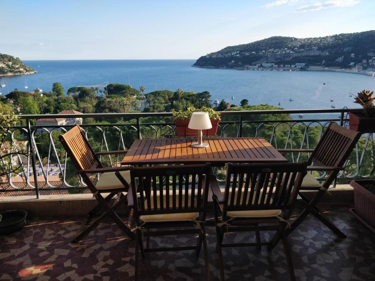 Vintage Flat On Villefranche Bay - Free Car Park Экстерьер фото