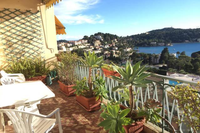 Vintage Flat On Villefranche Bay - Free Car Park Экстерьер фото