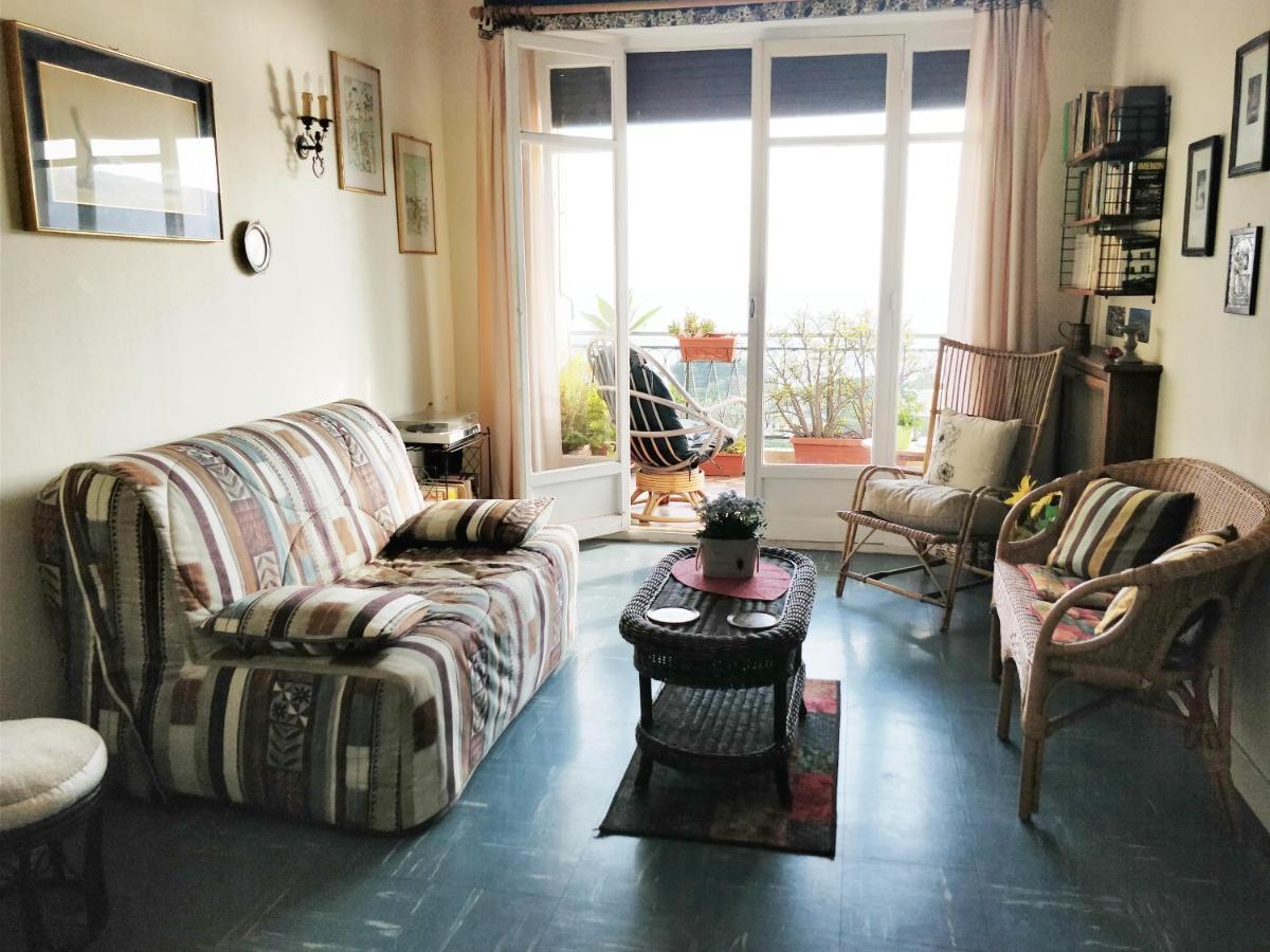 Vintage Flat On Villefranche Bay - Free Car Park Экстерьер фото